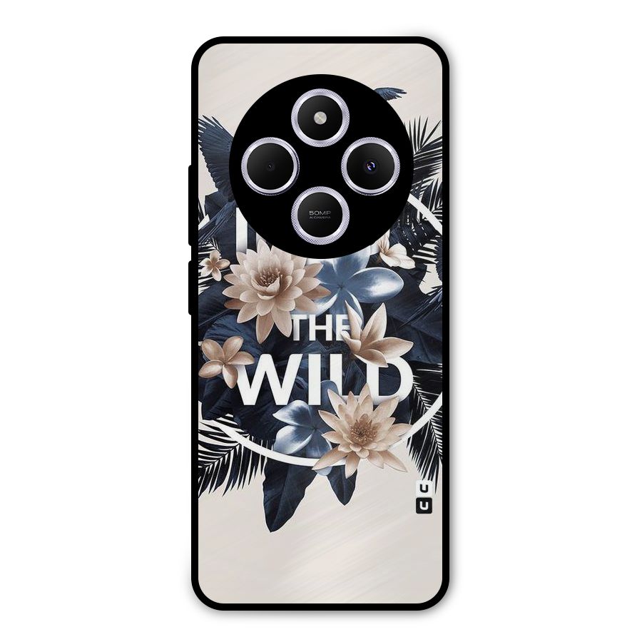 Into The Wild Blue Metal Back Case for Poco C75 5G