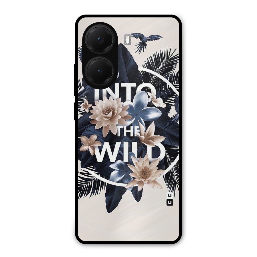 Into The Wild Blue Metal Back Case for Poco X7 Pro