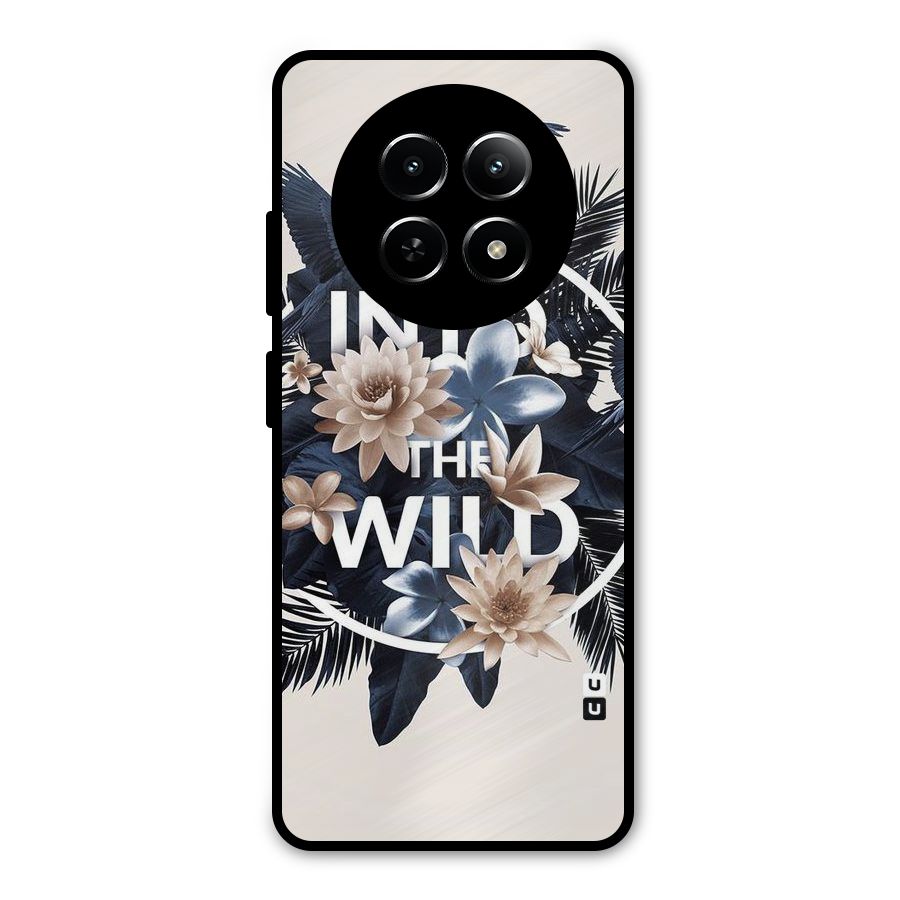 Into The Wild Blue Metal Back Case for Realme 12x 5G