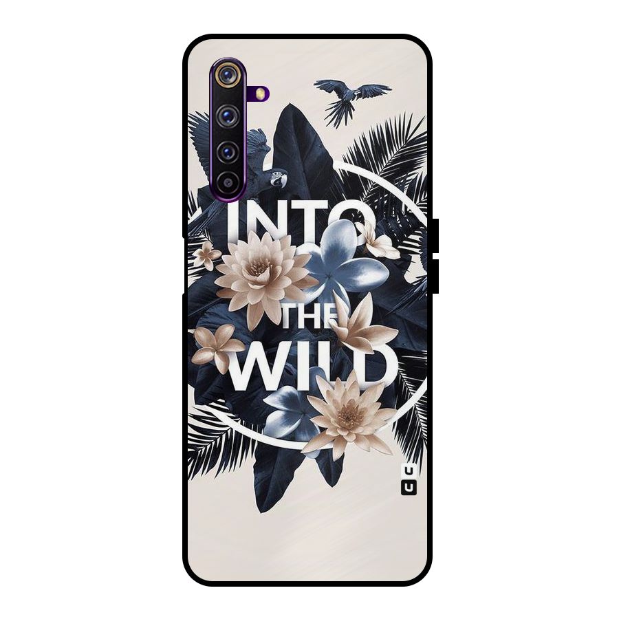 Into The Wild Blue Metal Back Case for Realme 6 Pro