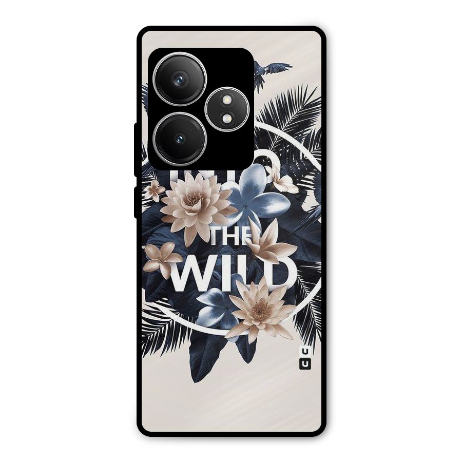 Into The Wild Blue Metal Back Case for Realme GT 6T