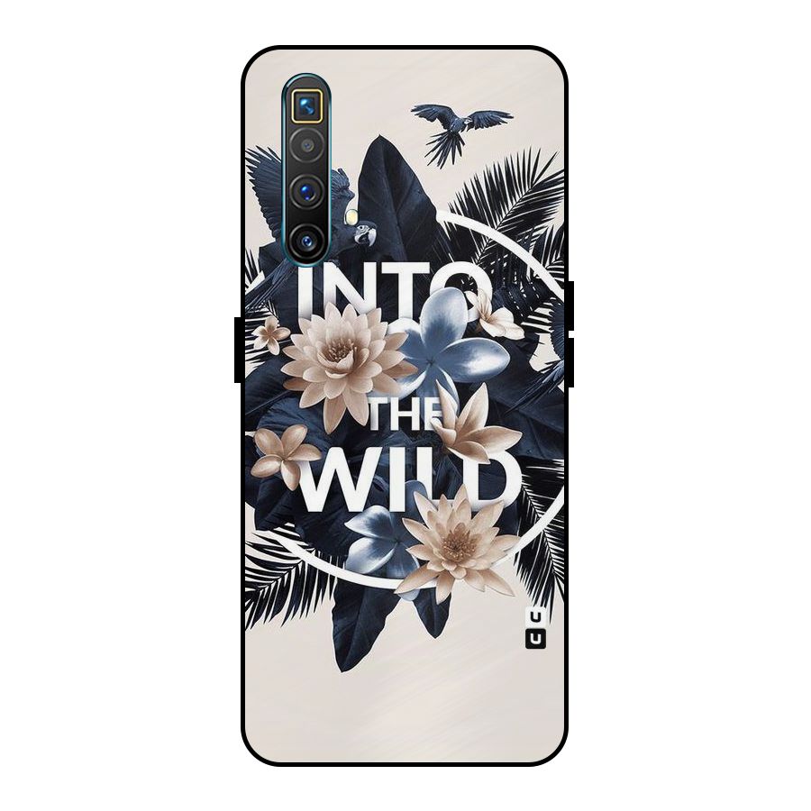 Into The Wild Blue Metal Back Case for Realme X3