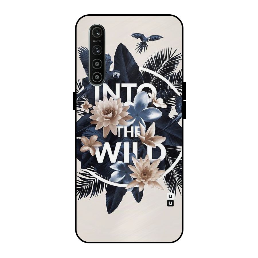 Into The Wild Blue Metal Back Case for Realme XT