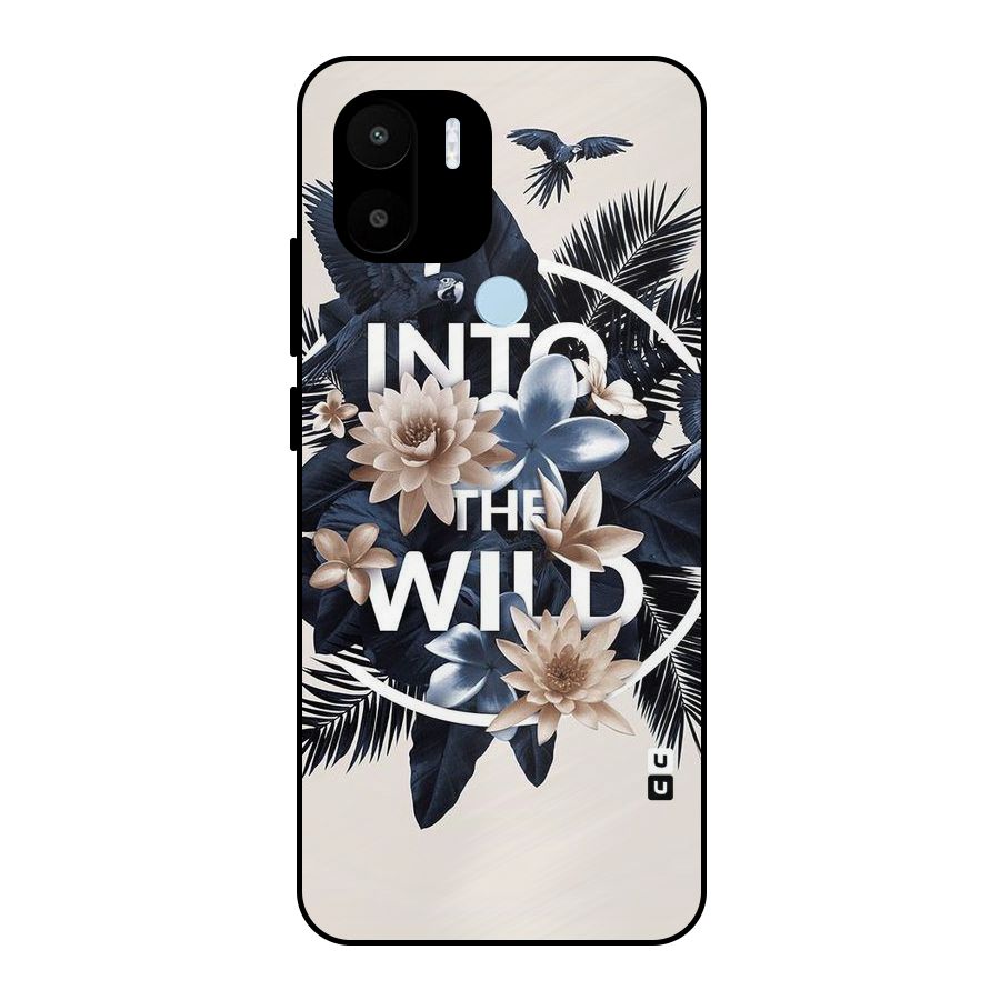 Into The Wild Blue Metal Back Case for Redmi A2+
