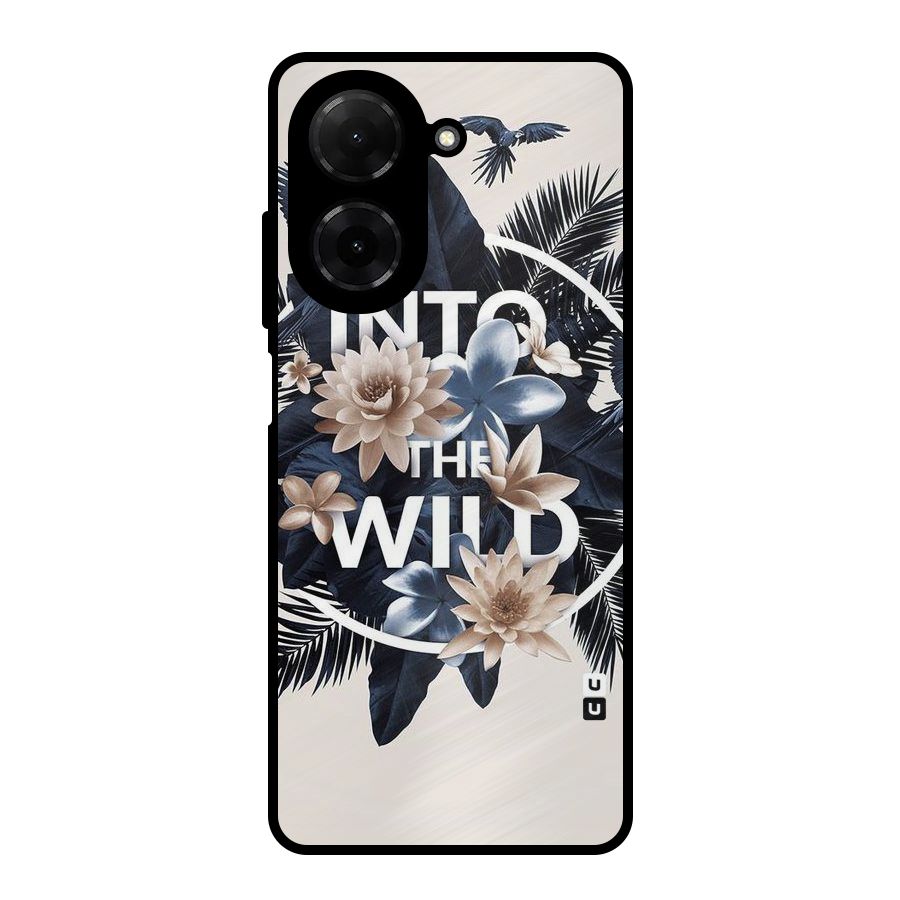 Into The Wild Blue Metal Back Case for Redmi A5 4G