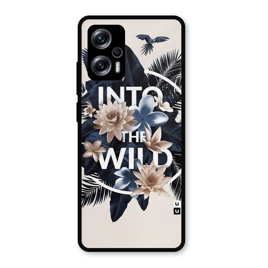 Into The Wild Blue Metal Back Case for Redmi K50i