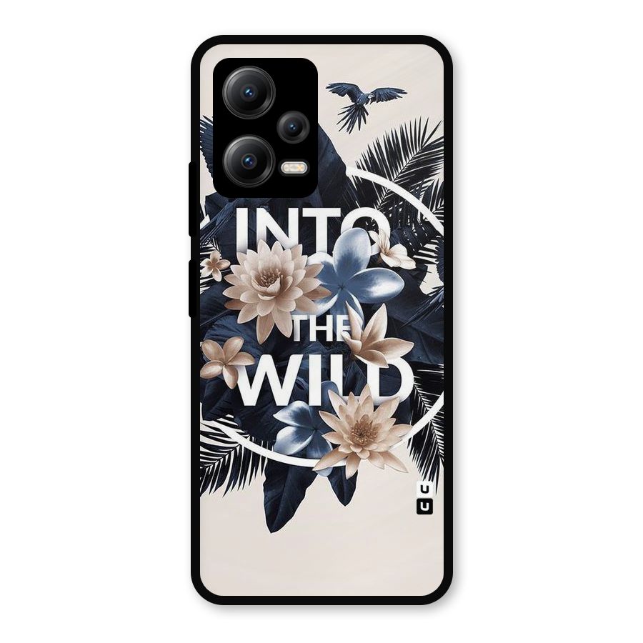 Into The Wild Blue Metal Back Case for Redmi Note 12 5G