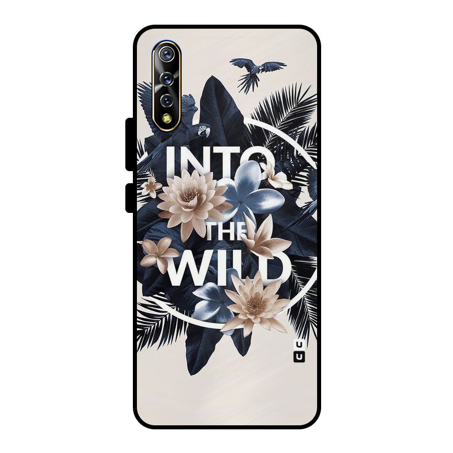 Into The Wild Blue Metal Back Case for Vivo S1