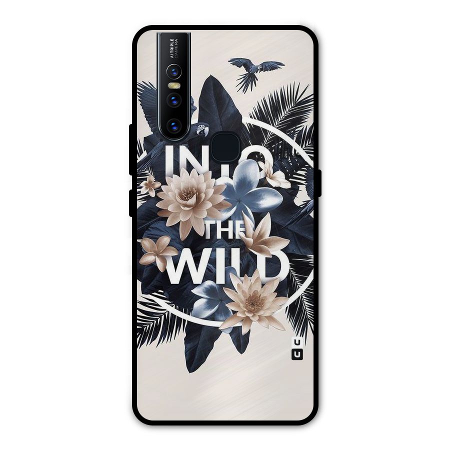 Into The Wild Blue Metal Back Case for Vivo V15