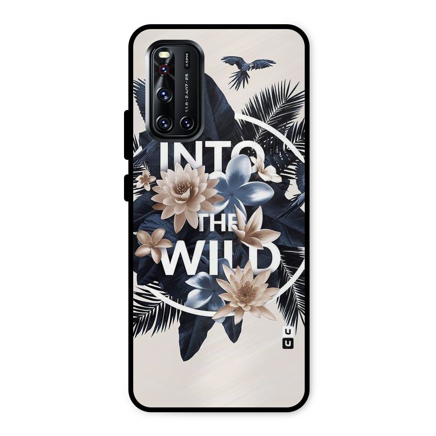 Into The Wild Blue Metal Back Case for Vivo V19