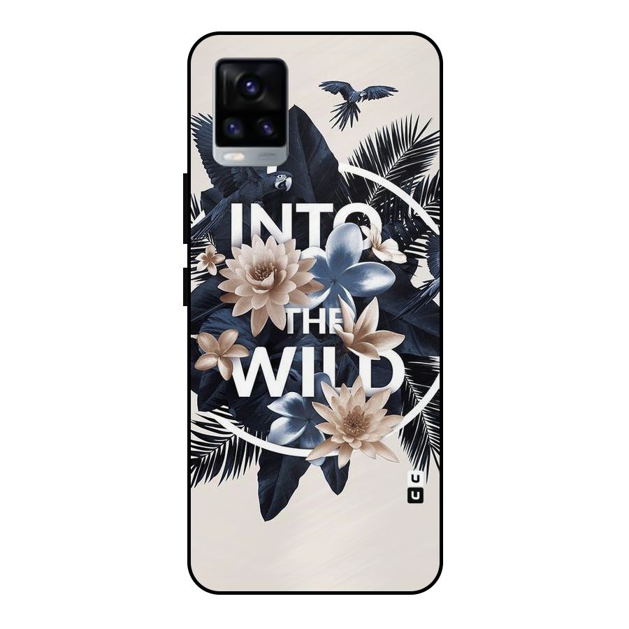 Into The Wild Blue Metal Back Case for Vivo V20 2021