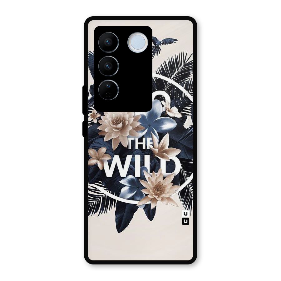 Into The Wild Blue Metal Back Case for Vivo V27