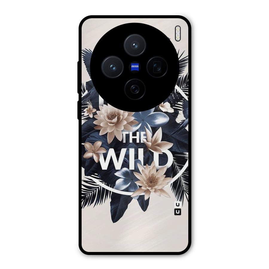 Into The Wild Blue Metal Back Case for Vivo X200
