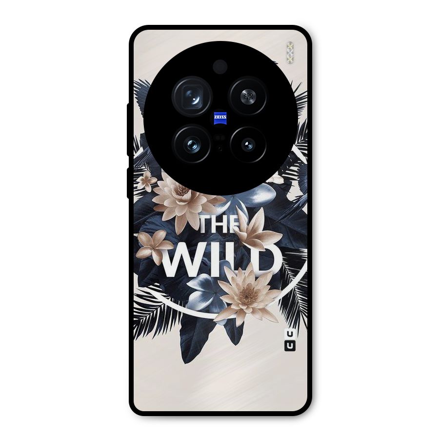 Into The Wild Blue Metal Back Case for Vivo X200 Pro