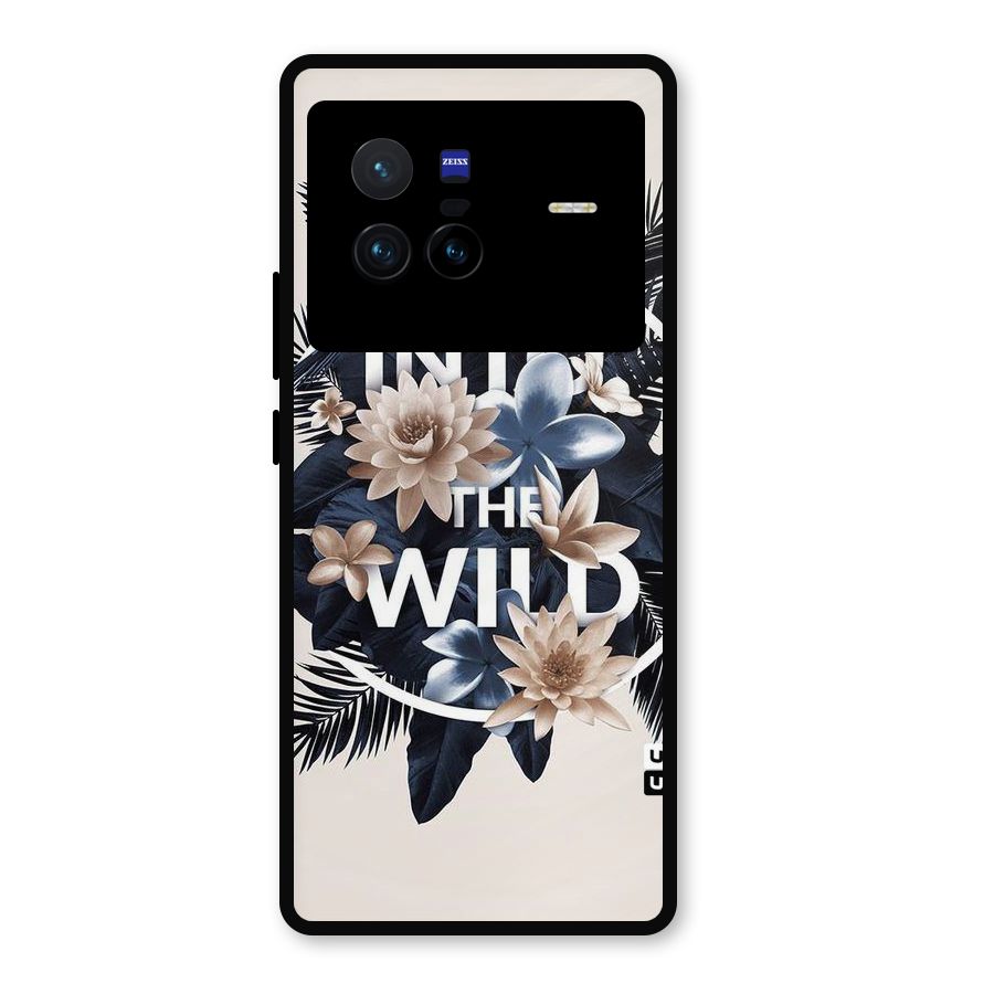 Into The Wild Blue Metal Back Case for Vivo X80