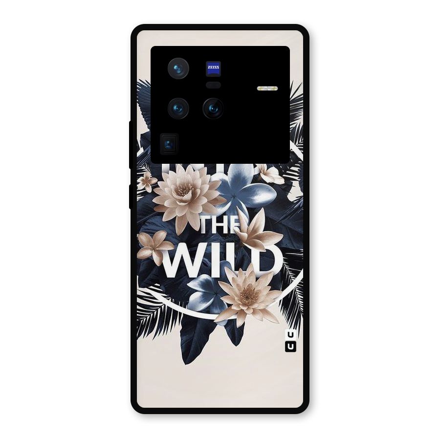 Into The Wild Blue Metal Back Case for Vivo X80 Pro