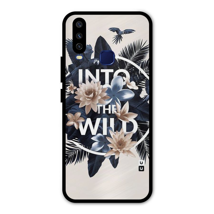 Into The Wild Blue Metal Back Case for Vivo Y12