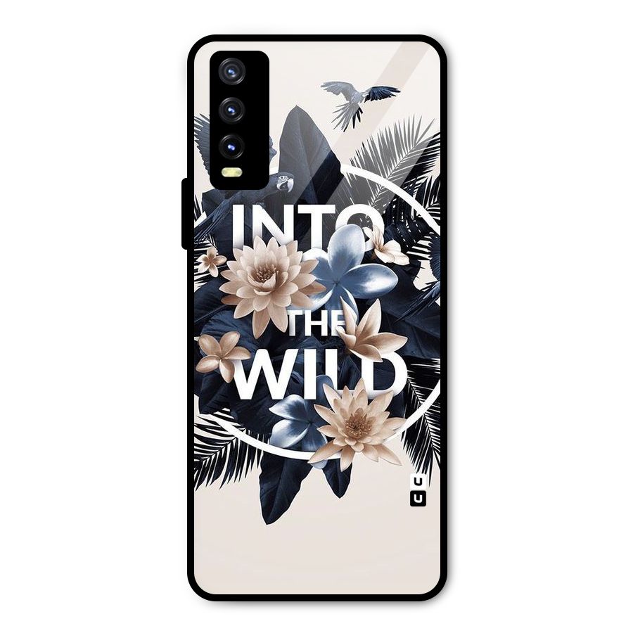 Into The Wild Blue Metal Back Case for Vivo Y20