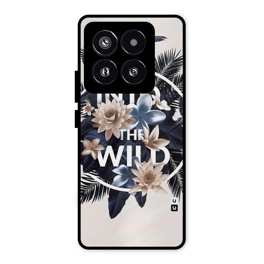 Into The Wild Blue Metal Back Case for Xiaomi 14 Pro