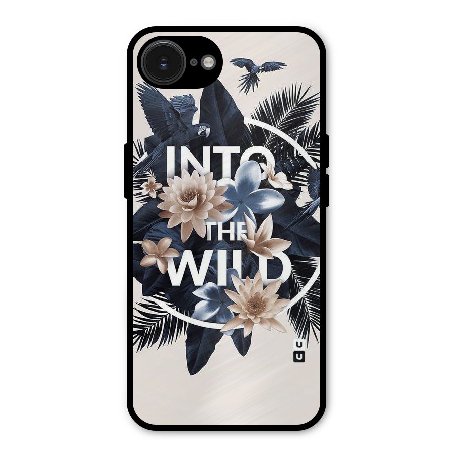 Into The Wild Blue Metal Back Case for iPhone 16e