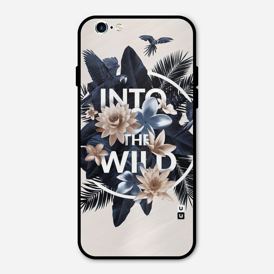 Into The Wild Blue Metal Back Case for iPhone 6 6s