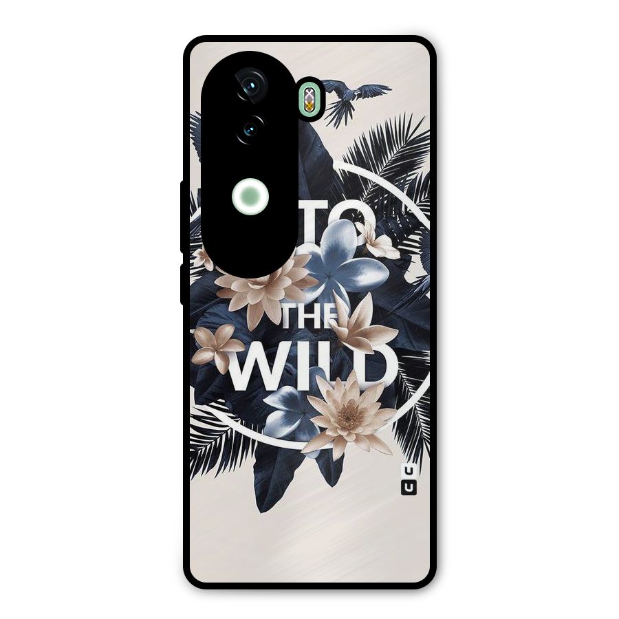 Into The Wild Blue Metal Back Case for iQOO Z9s