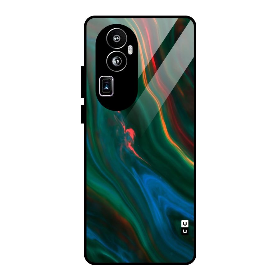 Inverse Marble Glass Back Case for Oppo Reno10 Pro Plus