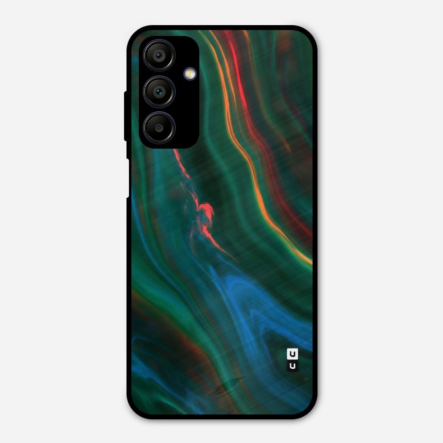 Inverse Marble Metal Back Case for Galaxy A15 5G