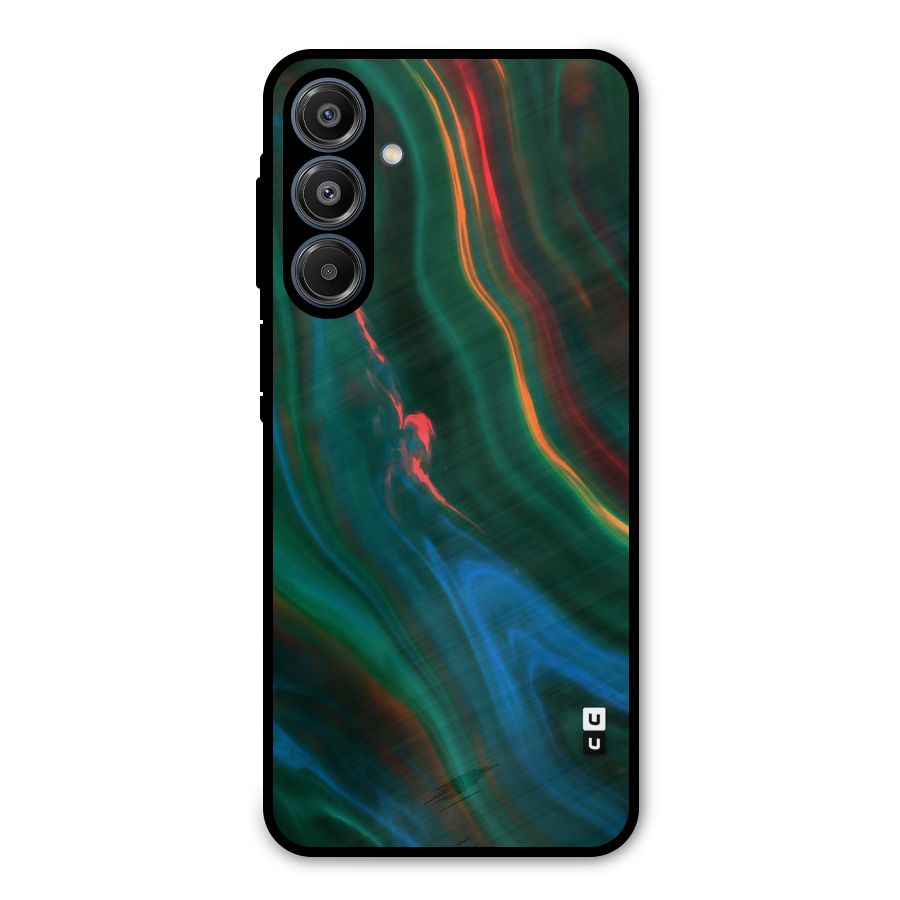 Inverse Marble Metal Back Case for Galaxy A16 5G