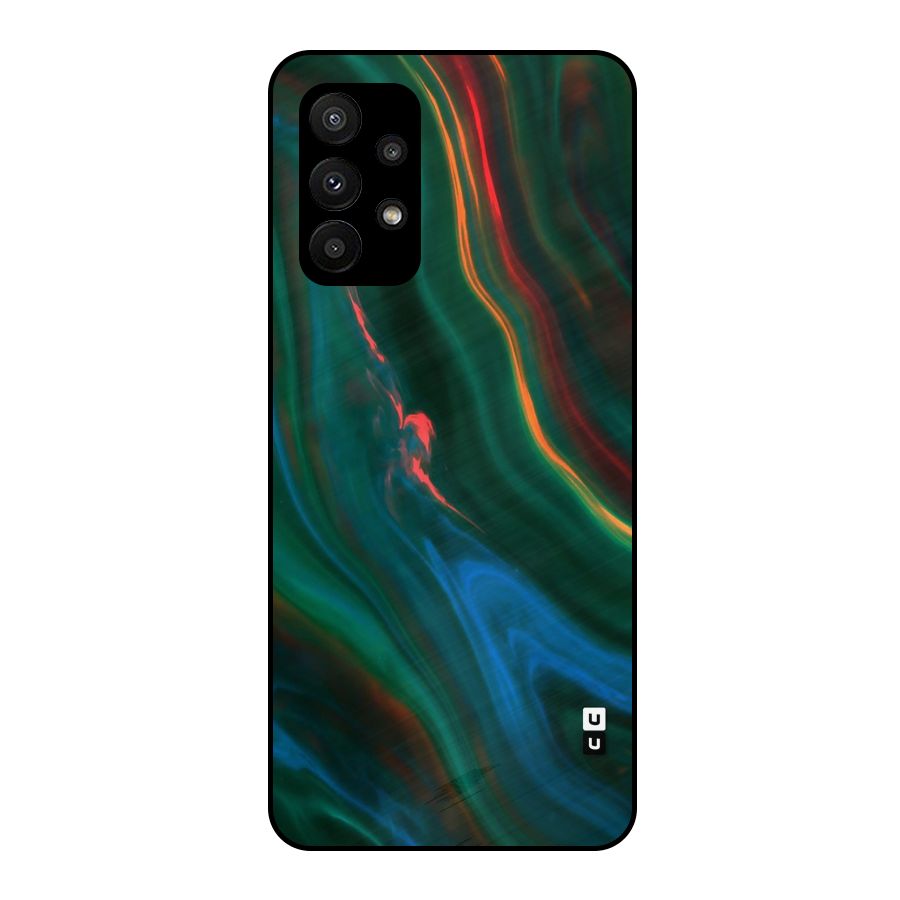 Inverse Marble Metal Back Case for Galaxy A23