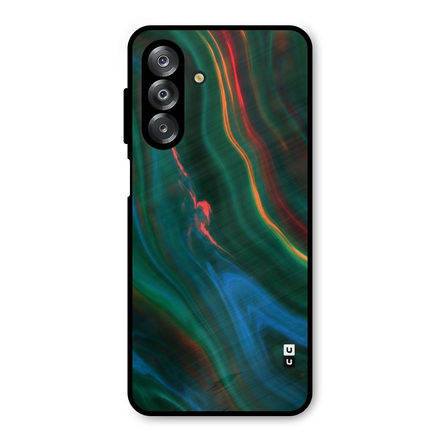Inverse Marble Metal Back Case for Galaxy A26