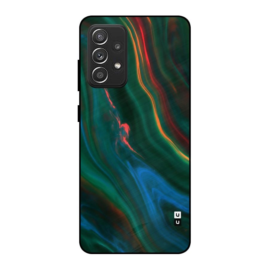 Inverse Marble Metal Back Case for Galaxy A52s 5G