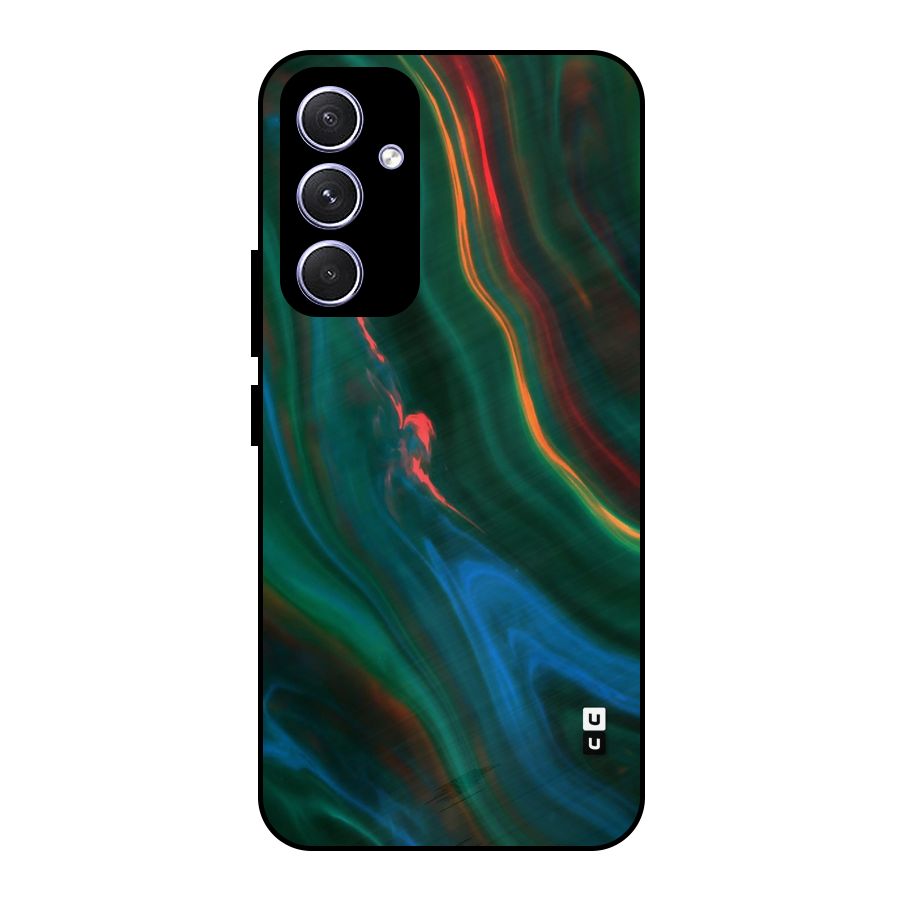 Inverse Marble Metal Back Case for Galaxy A54