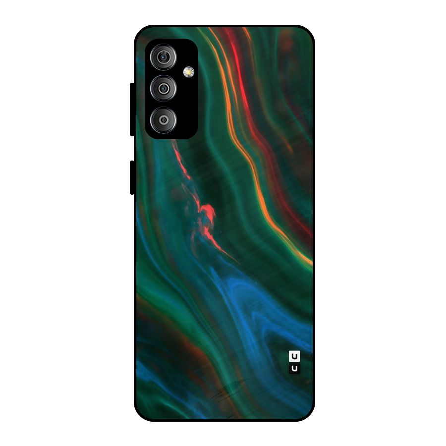 Inverse Marble Metal Back Case for Galaxy F23