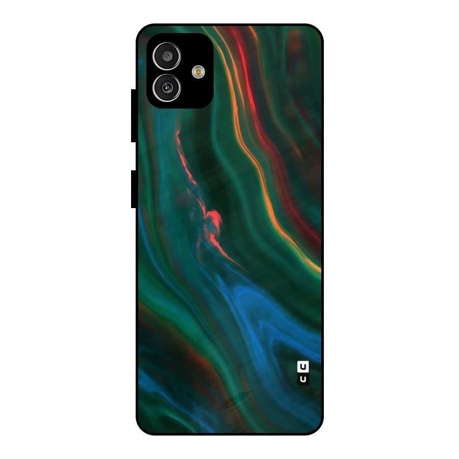 Inverse Marble Metal Back Case for Galaxy M13 5G
