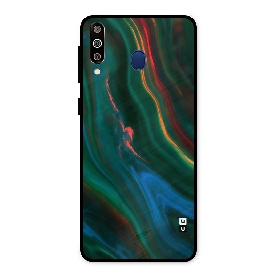 Inverse Marble Metal Back Case for Galaxy M30