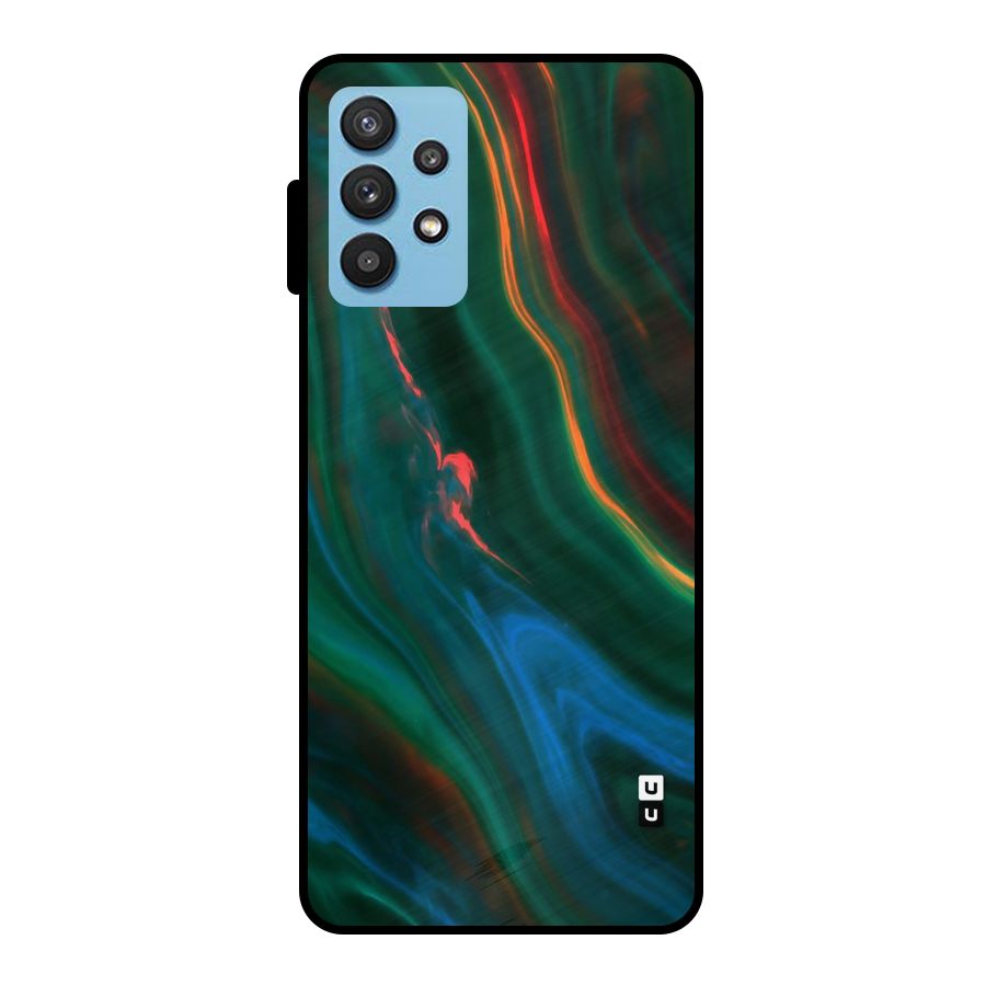 Inverse Marble Metal Back Case for Galaxy M32 5G