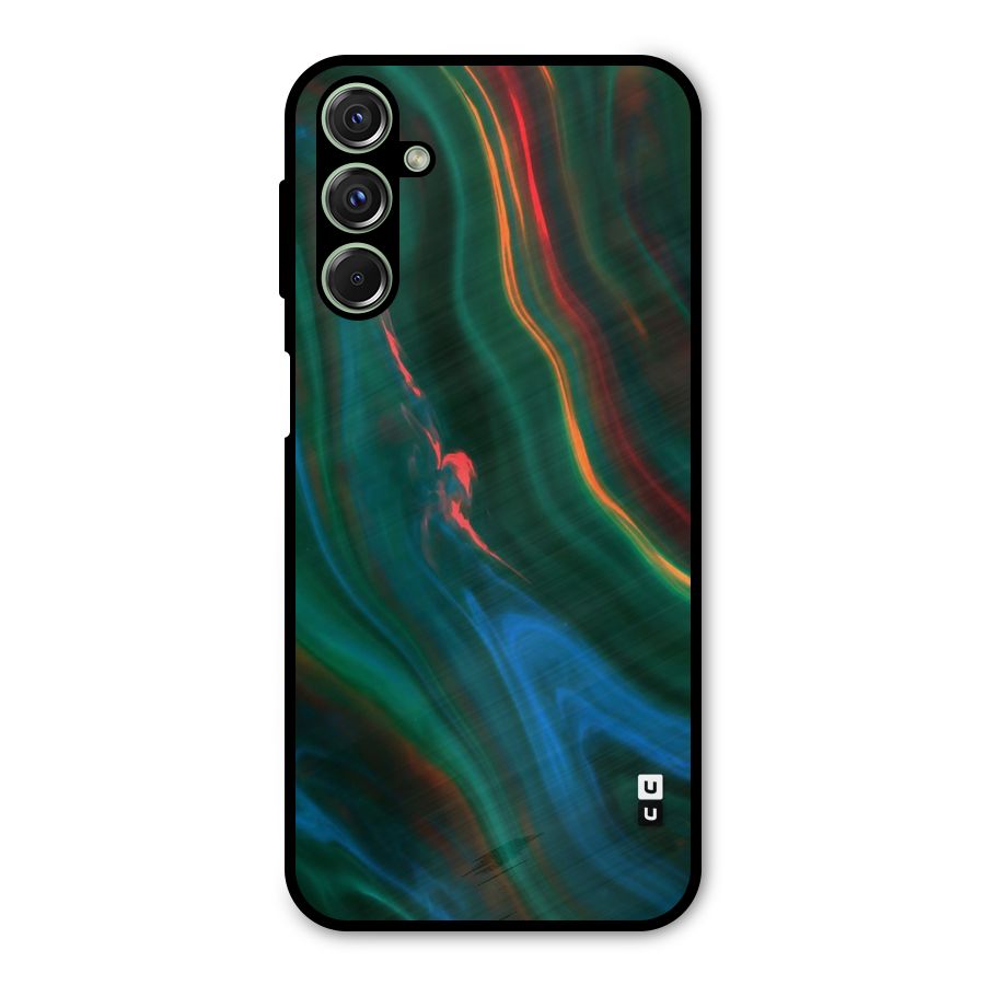 Inverse Marble Metal Back Case for Galaxy M34