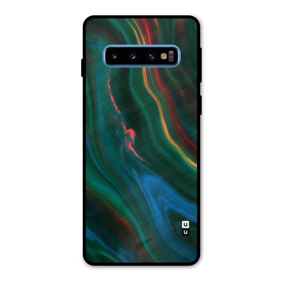 Inverse Marble Metal Back Case for Galaxy S10
