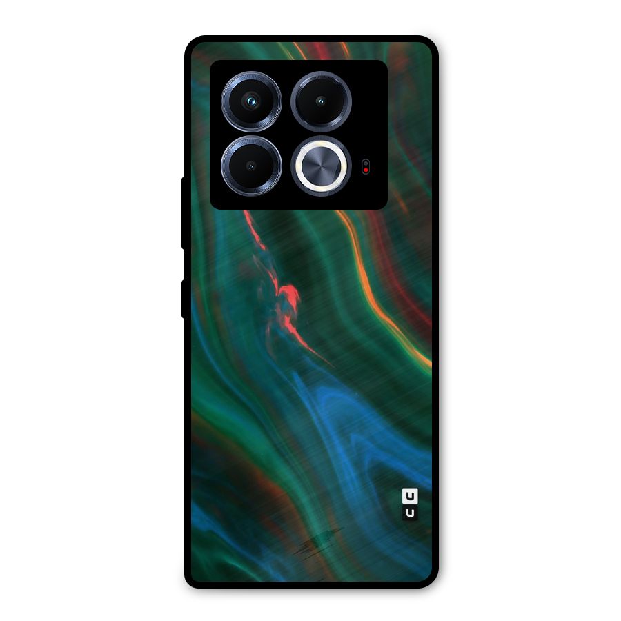 Inverse Marble Metal Back Case for Infinix Note 40 5G
