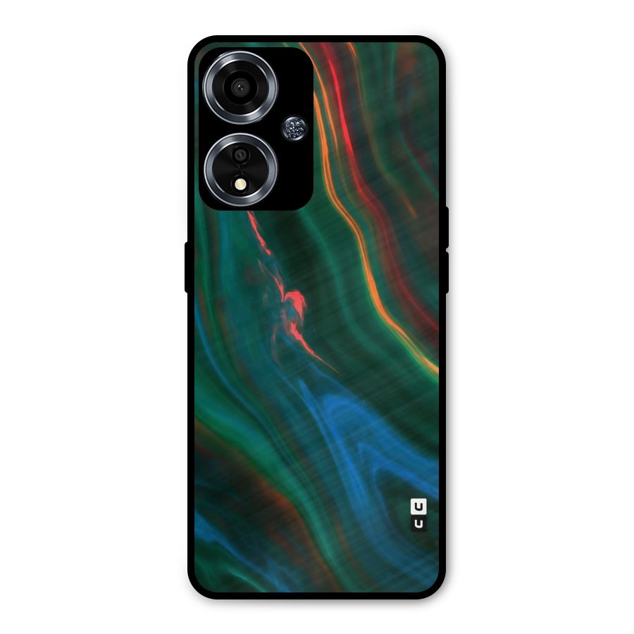 Inverse Marble Metal Back Case for Oppo A59
