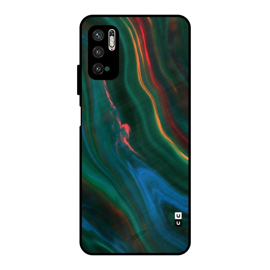Inverse Marble Metal Back Case for Poco M3 Pro 5G