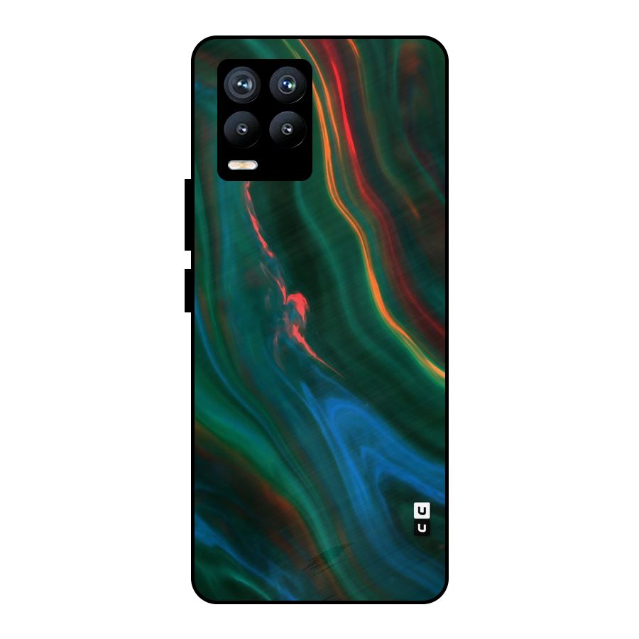 Inverse Marble Metal Back Case for Realme 8 Pro