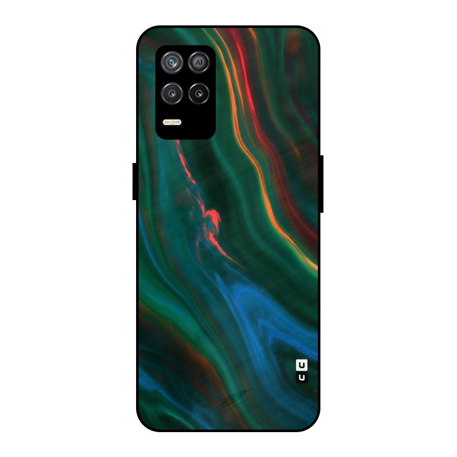 Inverse Marble Metal Back Case for Realme 8s 5G