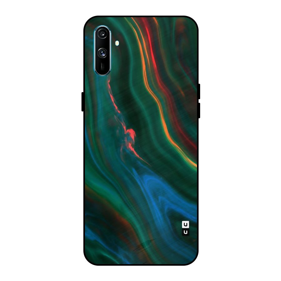 Inverse Marble Metal Back Case for Realme C3