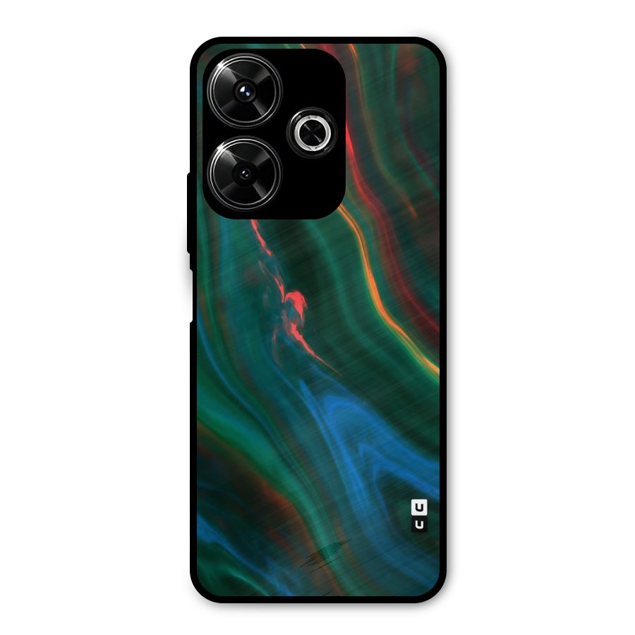 Inverse Marble Metal Back Case for Redmi 13 5G