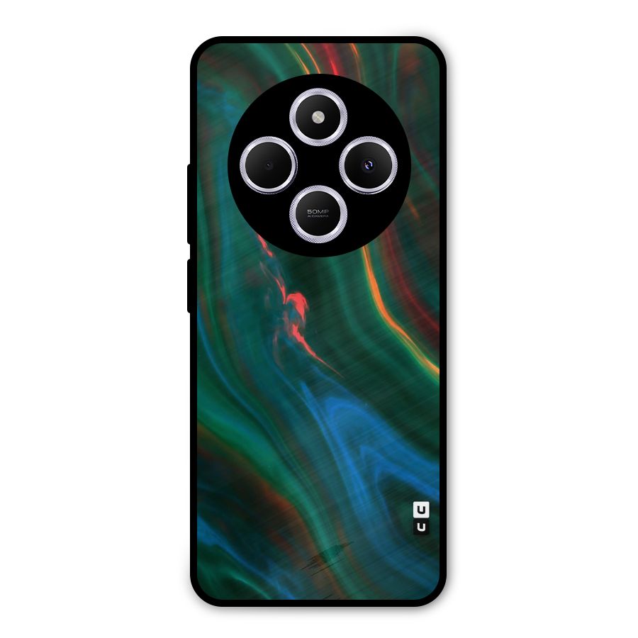 Inverse Marble Metal Back Case for Redmi 14C
