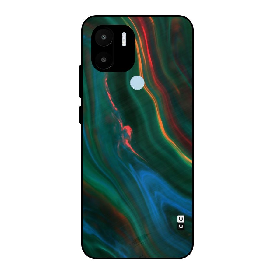 Inverse Marble Metal Back Case for Redmi A2+