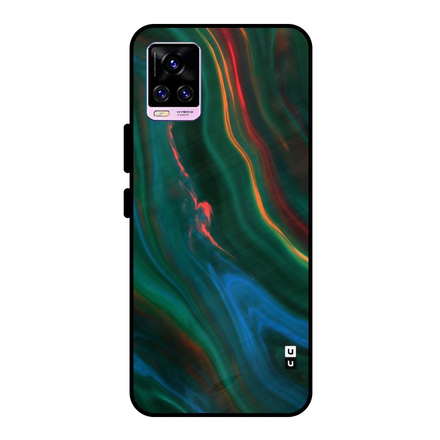 Inverse Marble Metal Back Case for Vivo V20 Pro