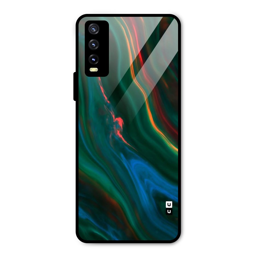 Inverse Marble Metal Back Case for Vivo Y20